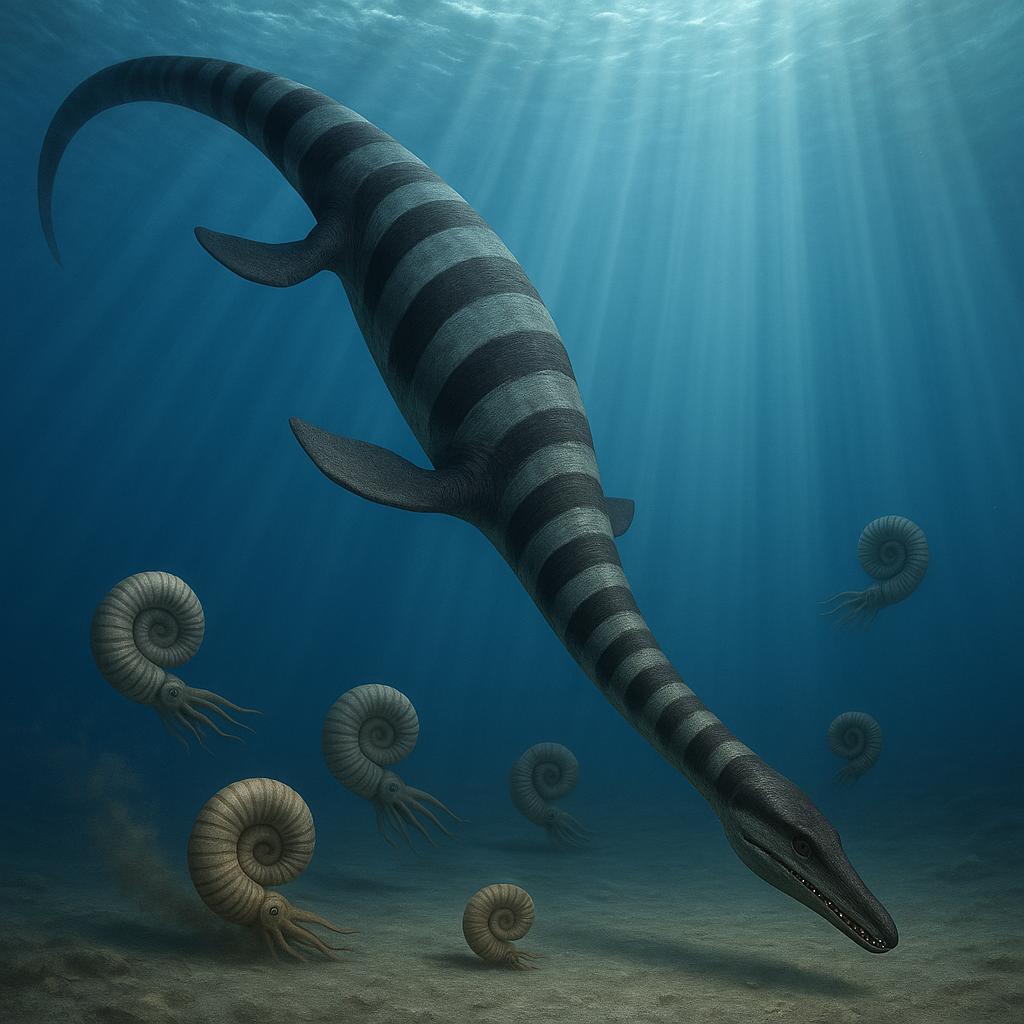 Un gigante marino prehistórico aparece «escondido» en un museo