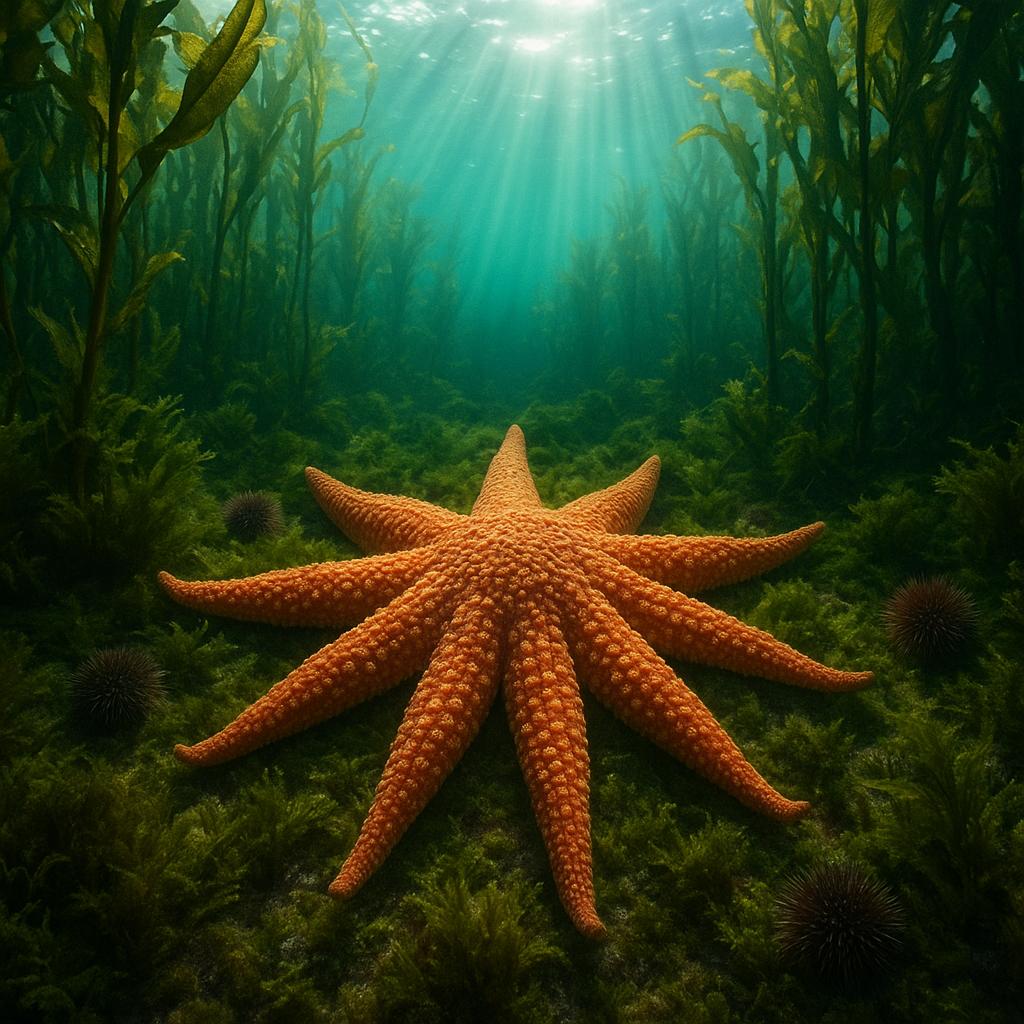 Resuelto el misterio de la muerte de millones de estrellas de mar