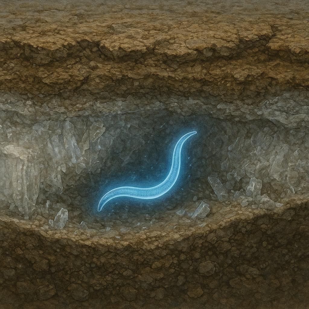 Un gusano de 46.000 años vuelve a la vida desde el hielo