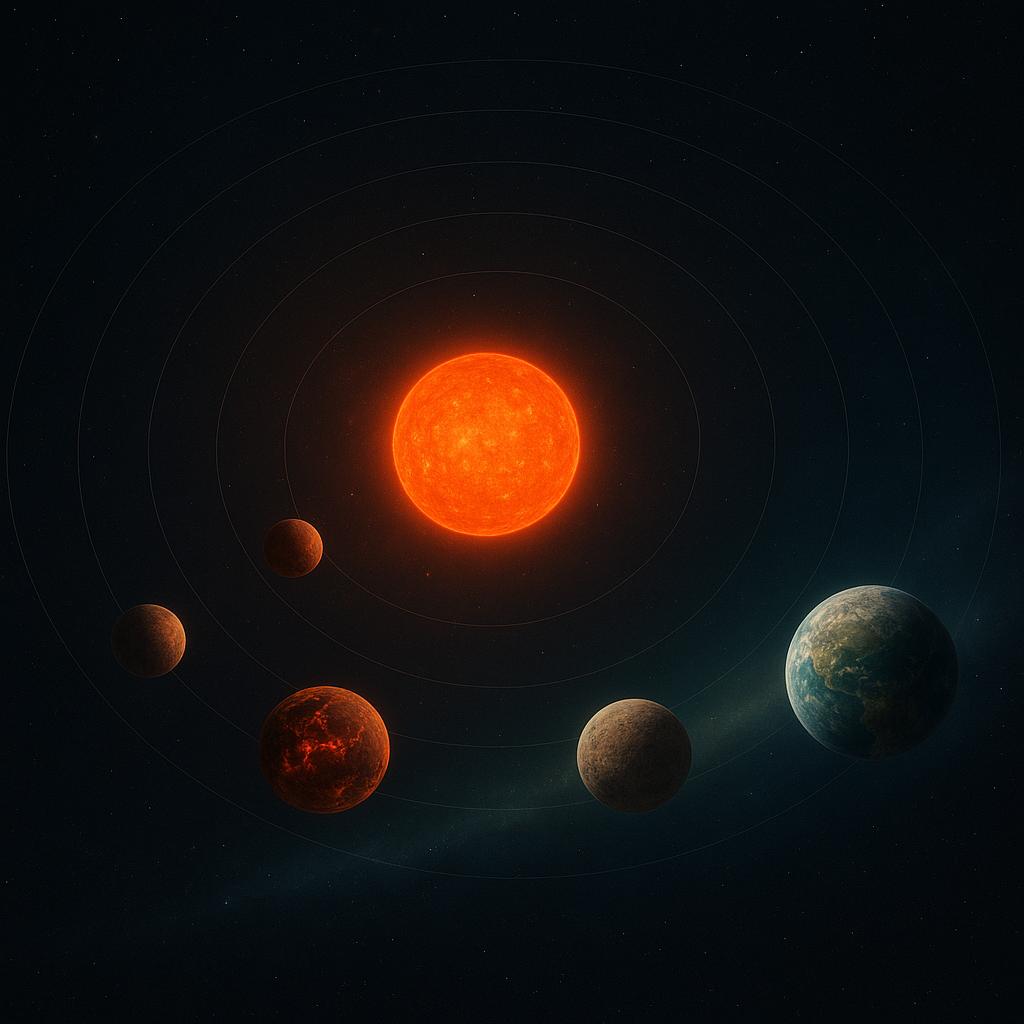 Descubren un quinto planeta habitable a 35 años luz